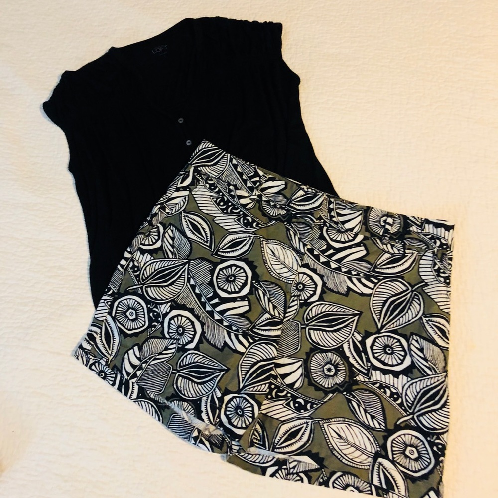 Ann Taylor Loft Shorts Sz 12